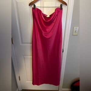 WAYF Madelyn Strapless Dress